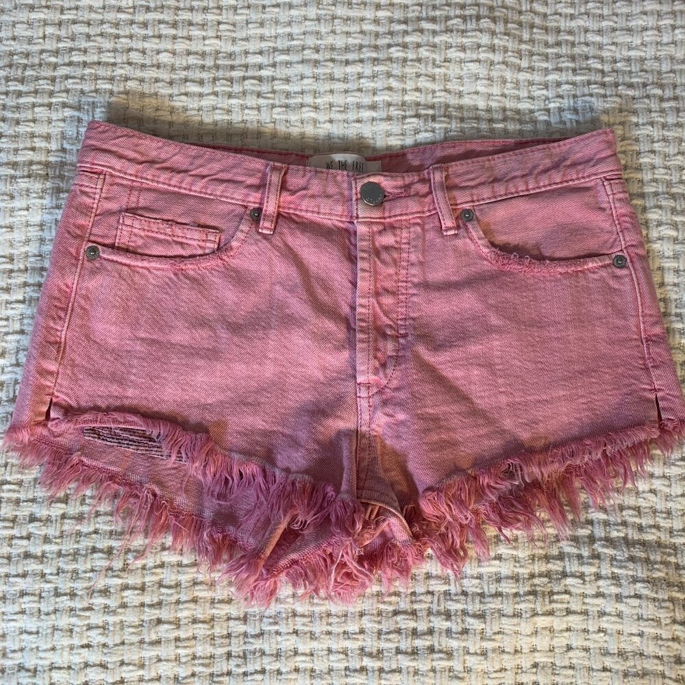 We The Free Jean Denim Shorts